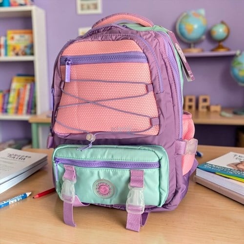 Kaukko Mesh Sırt Çantası (lilac) K1849
