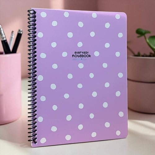 Keskin 80 Yaprak Kareli Pp Kapak Puantiye Defter