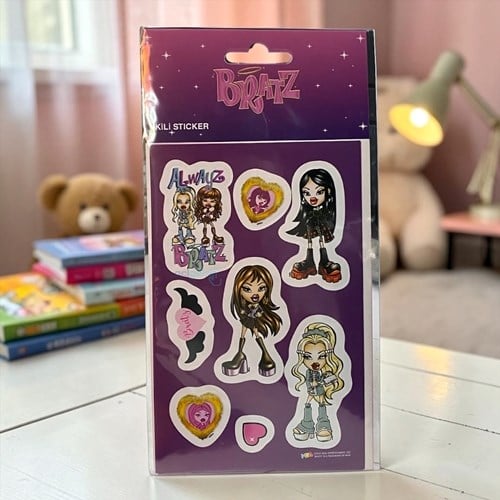 Keskin Bratz 2 Li Kuşe Sticker