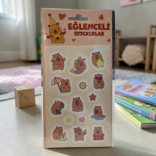 Keskin Capy 2 Li Kuşe Sticker