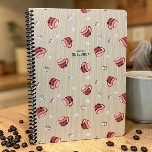 Keskin Coffee Defter 80 Yaprak Çizgili Karton Kapak