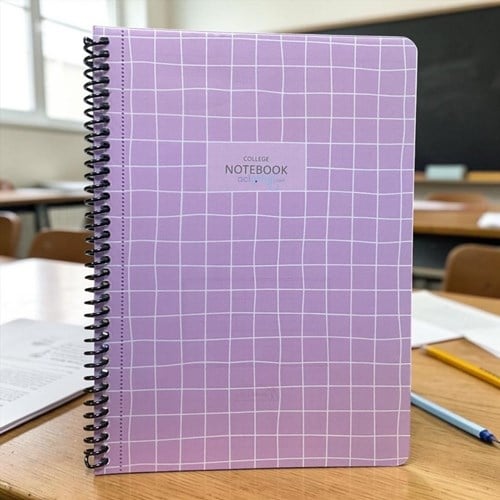 Keskin Color 16x22 80 Yaprak Kareli College Pp Kapak Defter
