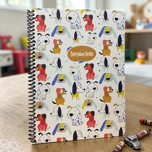 Keskin Color Animal Friends 80 Yaprak Çizgili Karton Kapak Defter