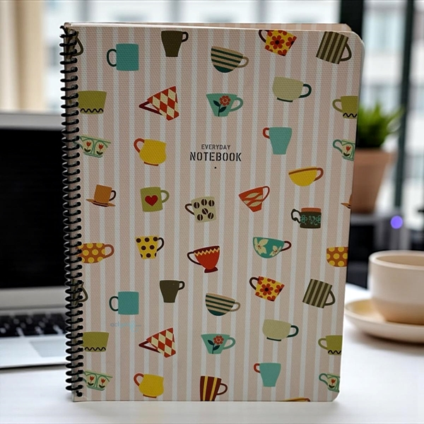 Keskin Color Coffe Spiralli Defter 80 Yaprak A4 Çizgili