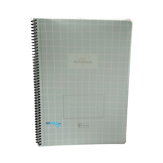 Keskin Color College Spralli Defter A4 80 Yaprak Kareli