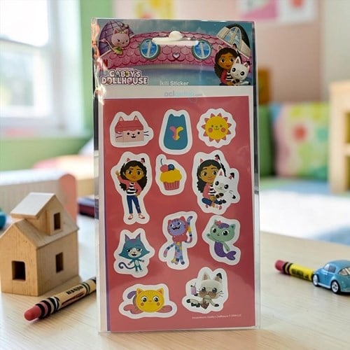 Keskin Gabbynin Hayal Evi 2li Kuşe Sticker
