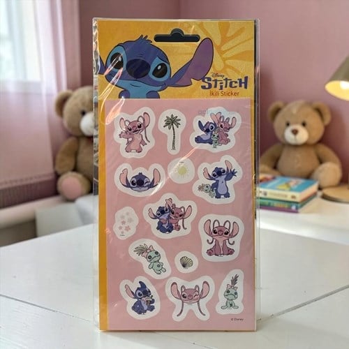 Keskin Lilo Stitch 2li Kuşe Sticker