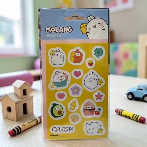 Keskin Molang 2li Kuşe Sticker