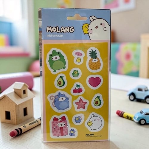 Keskin Molang 2li Kuşe Sticker