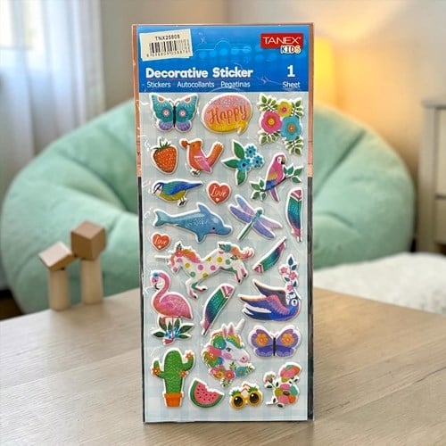 Kids Happy 3d Stickers Puffy Kuşlar Serisi 25808