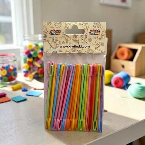 Kiwi Plastik Etkinlik İğnesi 50'li 9 Cm