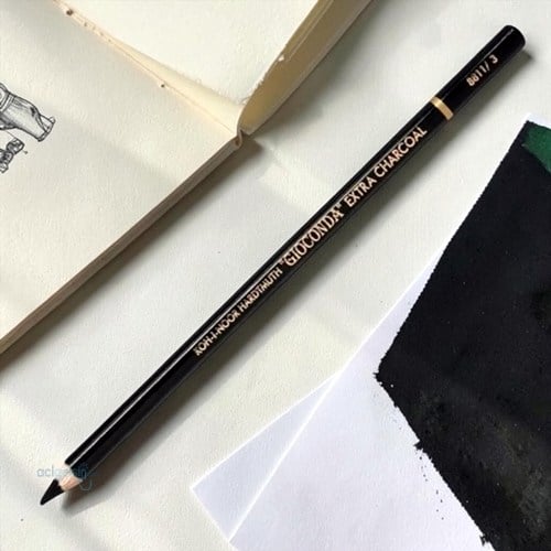 Koh-i-noor Chalk Kömür Kalem Extra Charcoal 8811/3