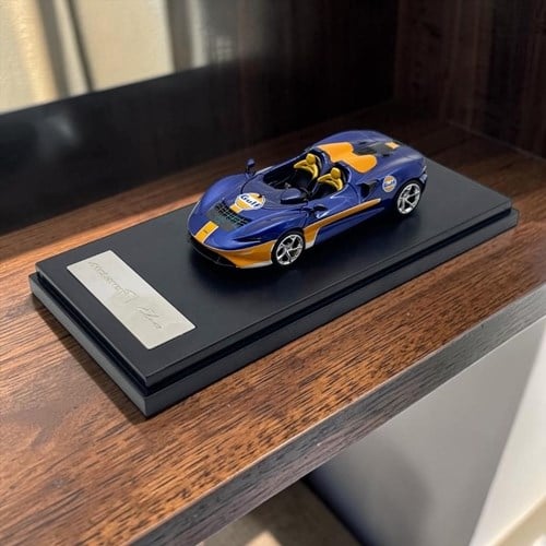 Kolleksiyonluk Araba Mclaren Elva Orange 1:64 Ölçek
