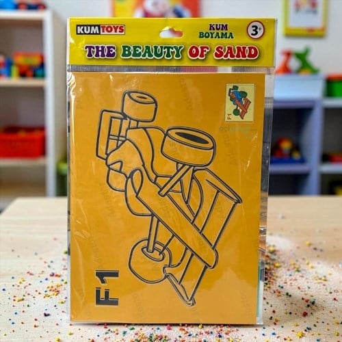 Kumtoys Kum Boyama Tekli