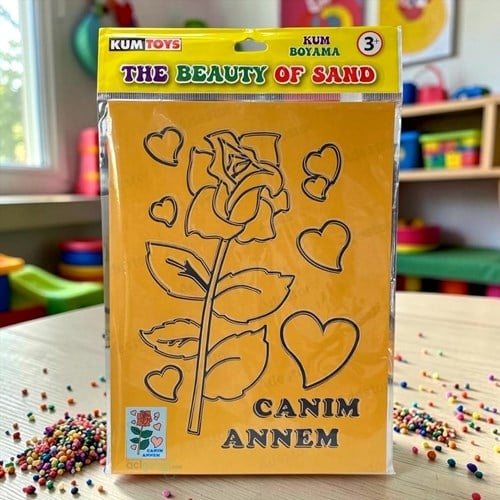 Kumtoys Kum Boyama Tekli
