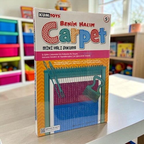 Kumtoys Mini Halı Dokuma Eğitim Metaryelleri