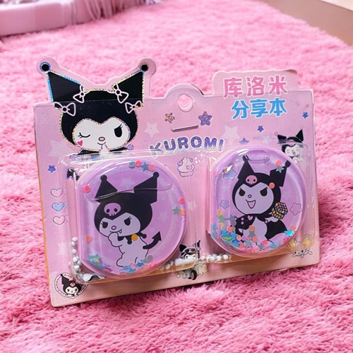 Kuromi & My Little Pony İkili Maskot Sulu Mini Not Defteri