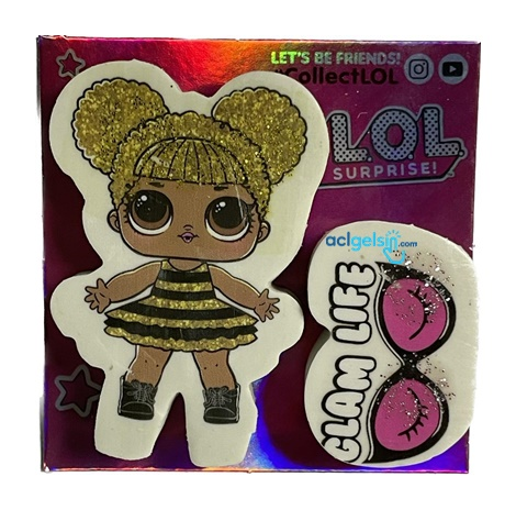 L.o.l Şekilli Silgi 2'li Queen Bee & Diva