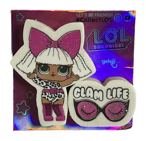 L.o.l Şekilli Silgi 2'li Queen Bee & Diva
