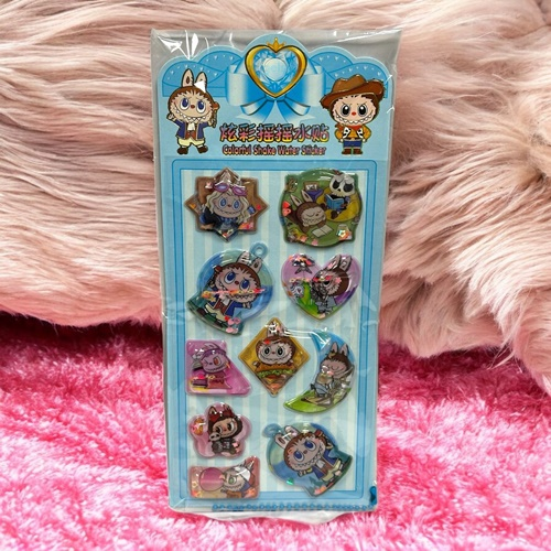 Labubu 3d Sulu Sticker Seti