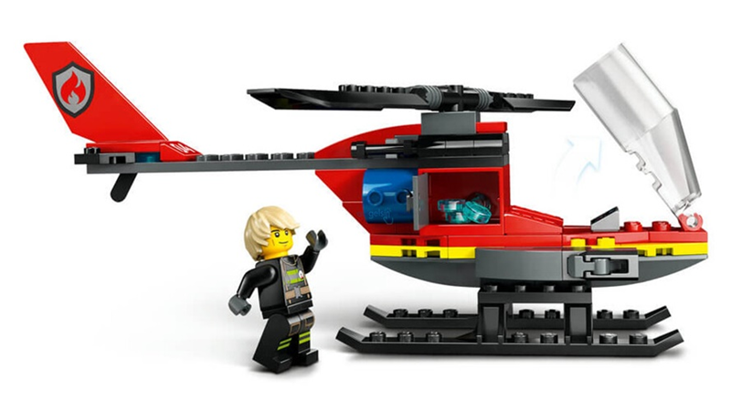 Lego City İtfaiye Kurtarma Helikopteri