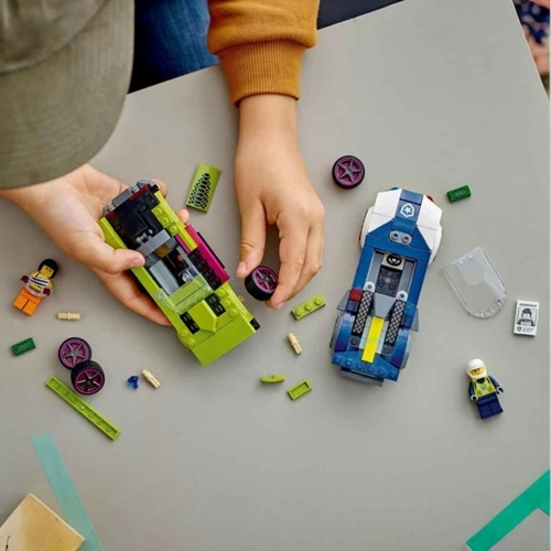 Lego City Polis Arabası Ve Spor Araba Takibi