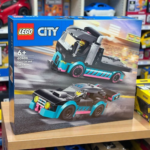 Lego City Yarış Arabası Ve Araba Taşıyıcı Kamyon