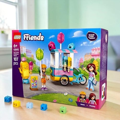 Lego Friends Balon Ve Dondurma Standı 107 Parça 42692