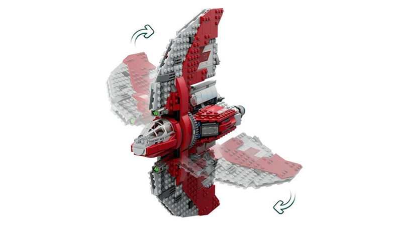 Lego Star Wars Ahsoka Tano’nun T-6 Jedi Mekiği 75362