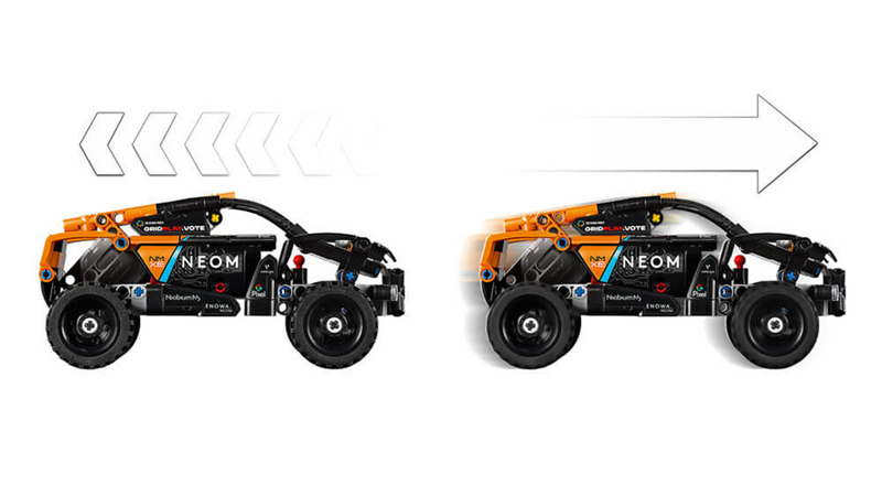 Lego Technic Neom Mclaren Extreme E Race Car