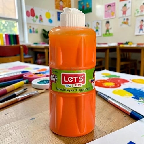 Lets Parmak Boyası 250 Ml Turuncu