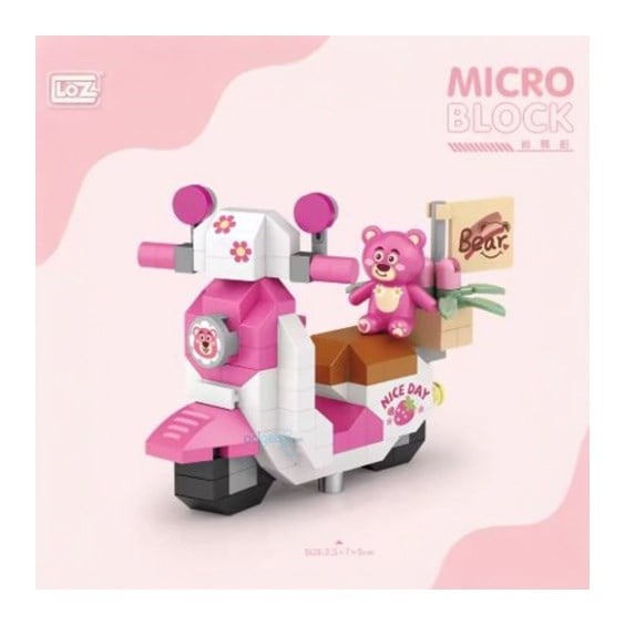 Loz Mikro Blok Çanta Bear 8613