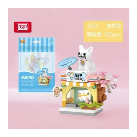 Loz Mikro Blok Çanta Pet Shop 8601
