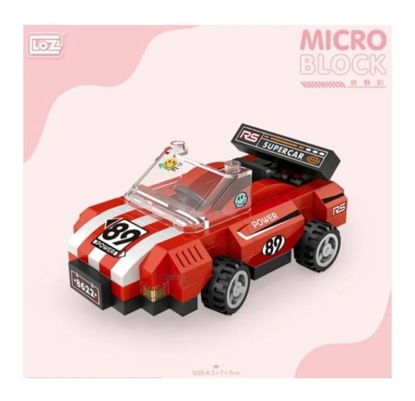 Loz Mikro Blok Yarış Arabası 8622