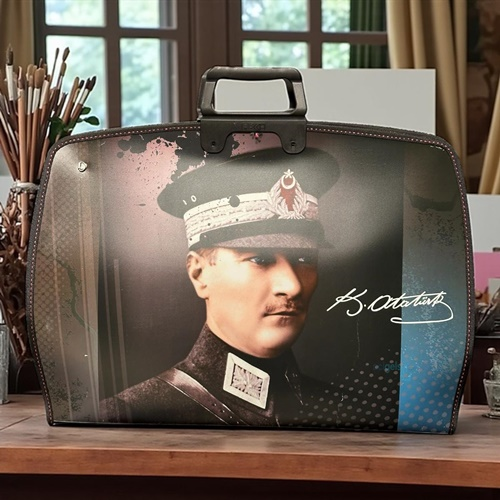 M.kemal Atatürk Temalı Art Proje Resim Çantası