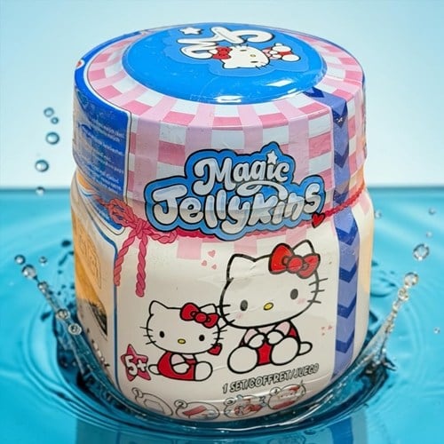 Magic Jelly Kins Sürpriz Kavanoz Peluş Oyuncak Hello Kitty