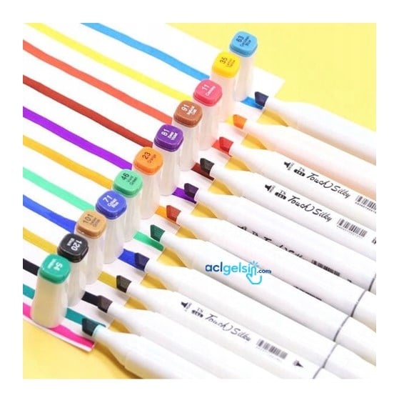 Marker Kalem Seti 12'li Plastik Kutulu