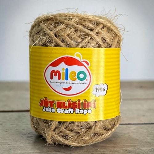 Mas Mileo Jüt İp Naturel 10 Metre