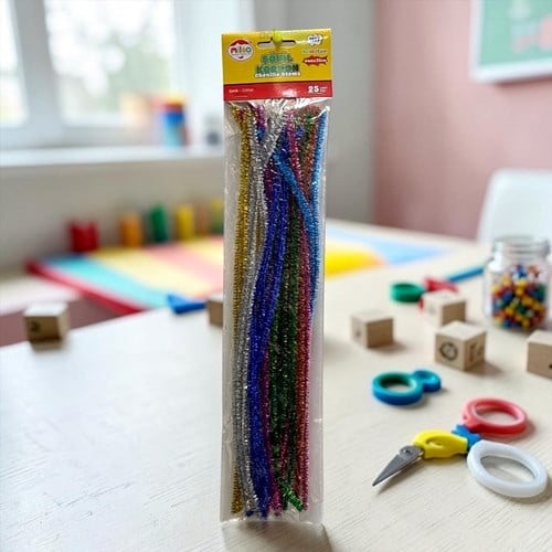 Mas Mileo Şönil Simli Metalik 30 Cm 25li