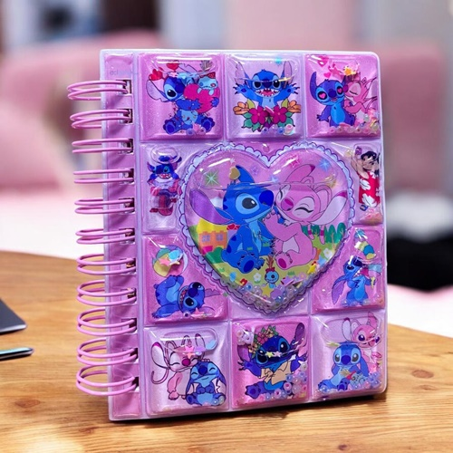 Max Stitch Sulu Kapak Stickerli Not Defteri