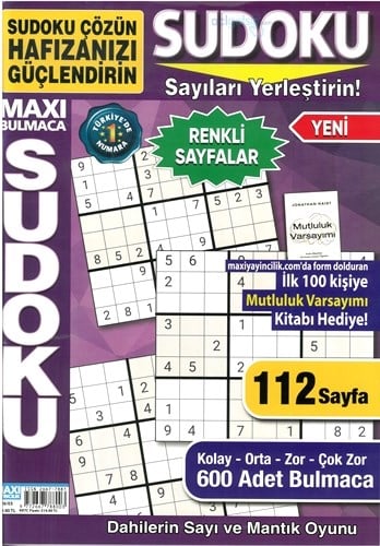 Maxı Bulmaca Sudoku Dergisi 2026/03