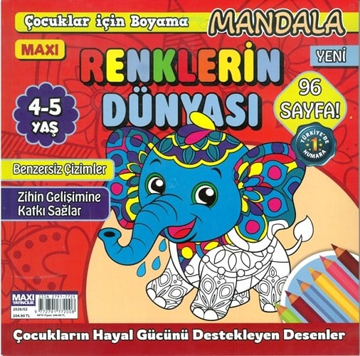 Maxi Mandala Renklerin Dünyası 2026/02