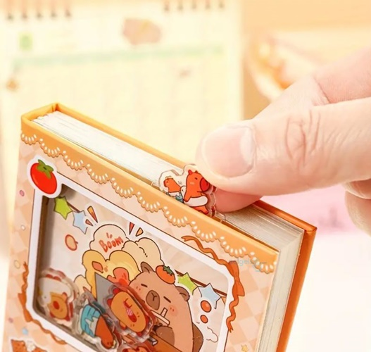 Maxx Capy Bara Özel Kapak Eğlenceli Bloknot