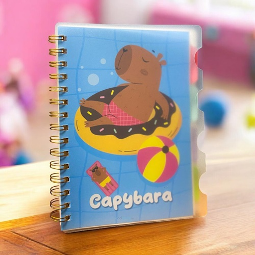 Maxx Capybara Ayraçlı A5 Defter Çizgili