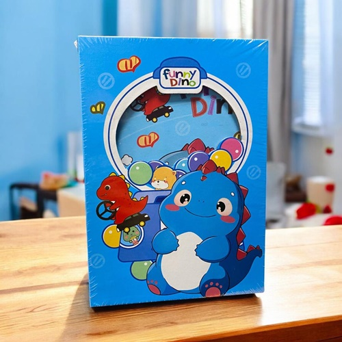 Maxx Funny Dino Temalı Kutulu Kilitli Hatıra Defteri
