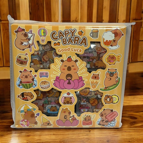 Maxx Sevimli Capy Bara Sticker Seti