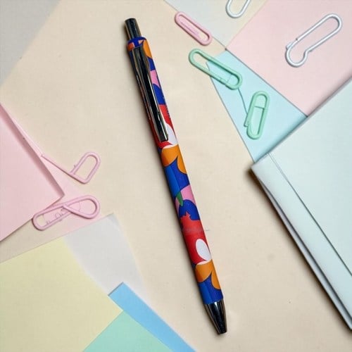 Maxx Vinson Fashion Pop Art Desenli Tükenmez Kalem