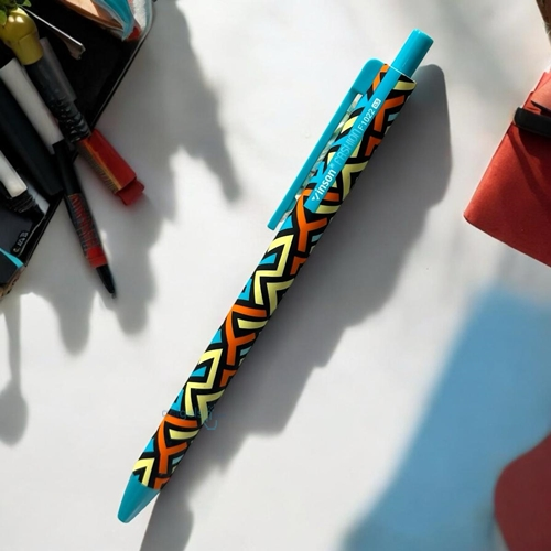 Maxx Vinson Smooth Writing Soyut Desenli Tükenmez Kalem