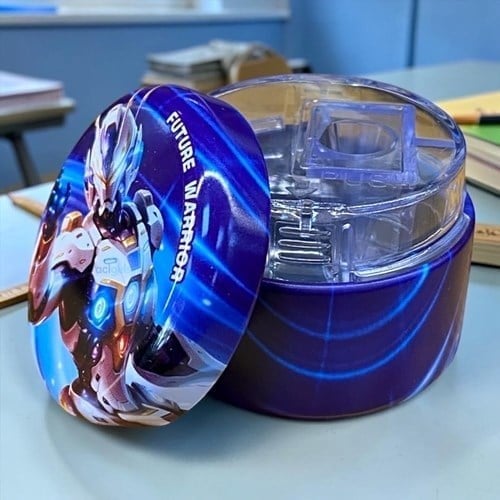 Metal Hazneli Kalemtraş 6828-d