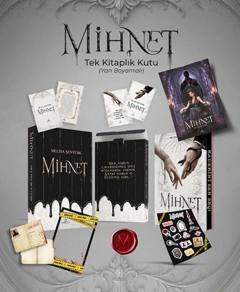 Mihnet – Yan Boyamalı Tek Kitaplık Kutu